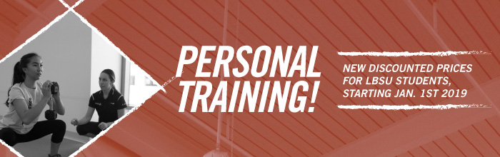 New Low-Cost Personal Training Banner