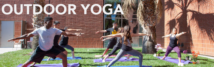 Outdoor Yoga Banner