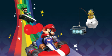 Mario Kart Wheelchair Racing